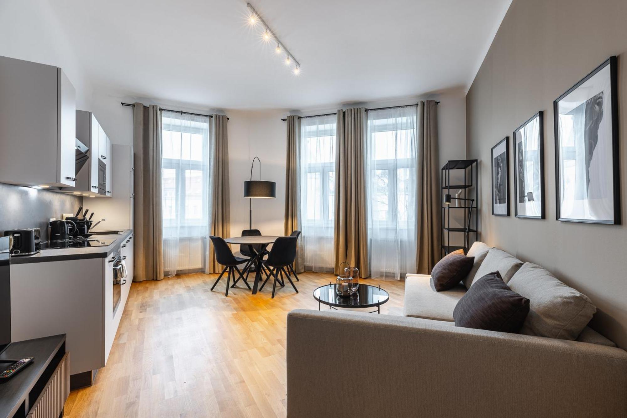 Cosy Brand-New Studio In A Calm Discrict Of Vienna Exterior photo
