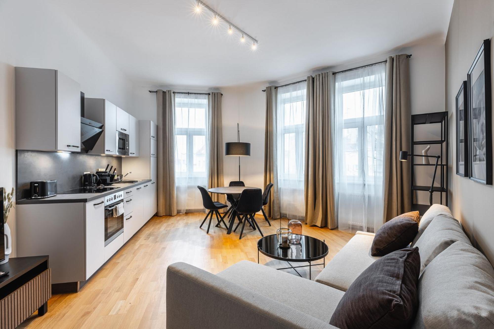 Cosy Brand-New Studio In A Calm Discrict Of Vienna Exterior photo