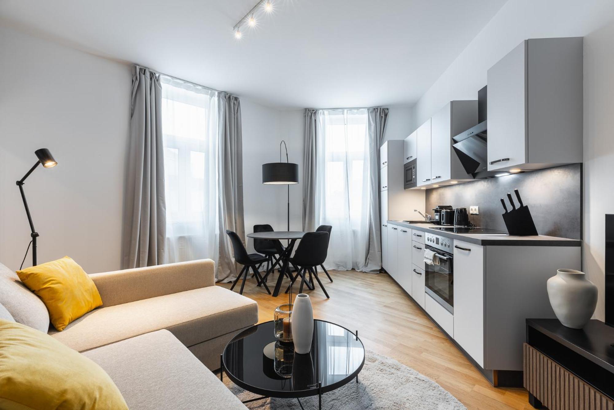 Cosy Brand-New Studio In A Calm Discrict Of Vienna Exterior photo